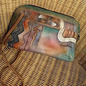 Anuschka Hand-Painted Shoulder Bag